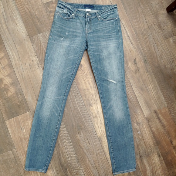 Anthropologie Denim - Martin + Oso Slim Fit Standard Distressed Jeans